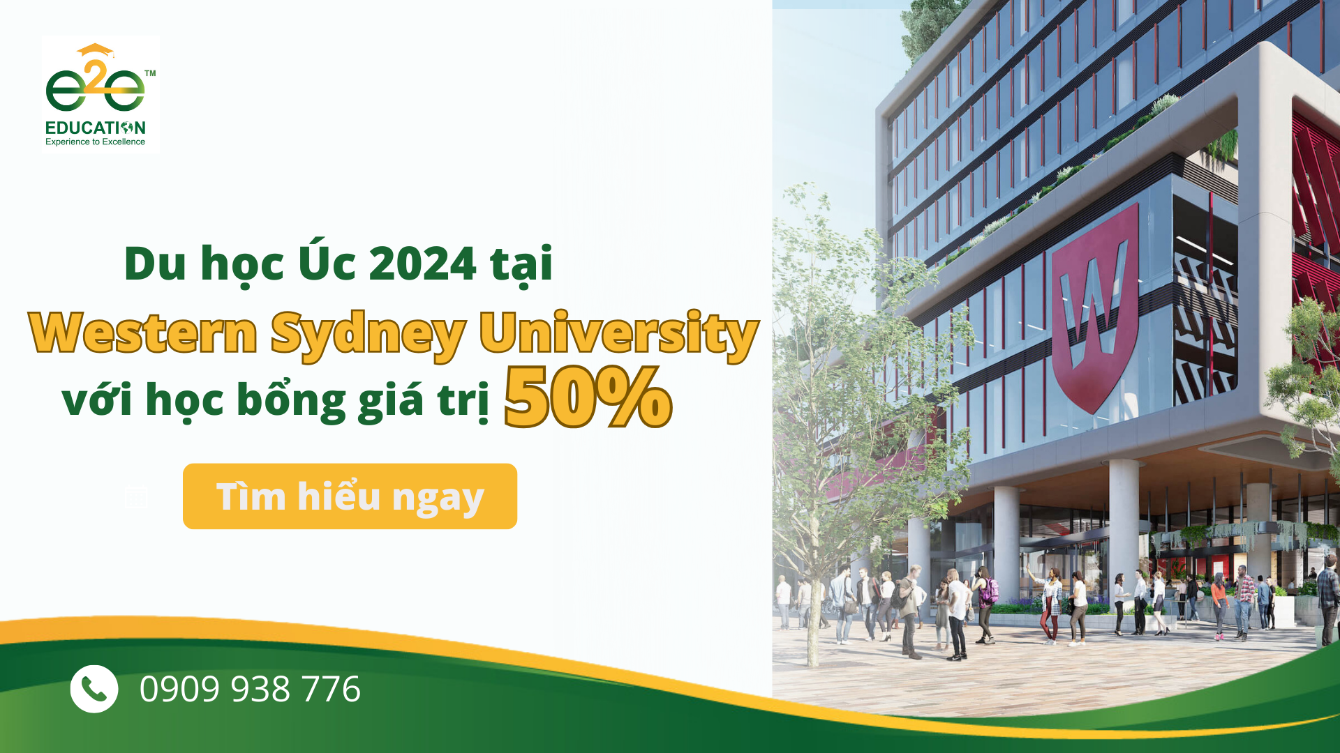 du học úc cùng học bổng tại trường western sydney