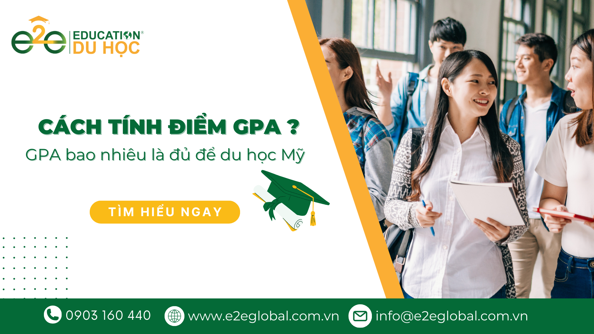 CÁCH TÍNH ĐIỂM GPA? GPA bao nhiêu là đủ để du học Mỹ?